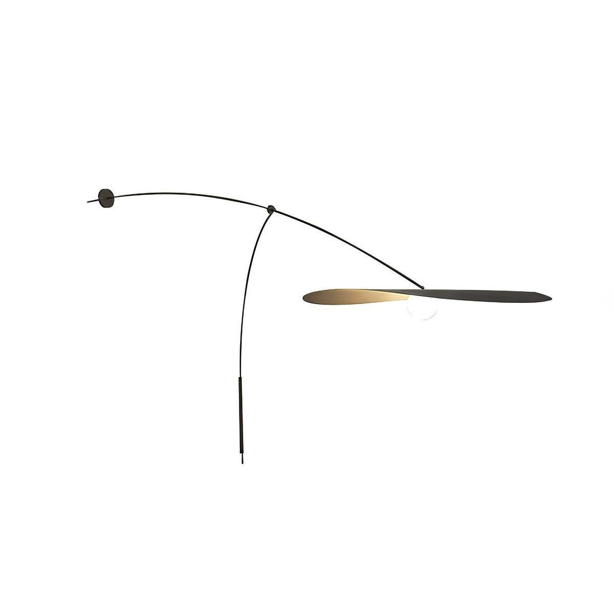 Tirove Glass Minimalist Wall Lamp