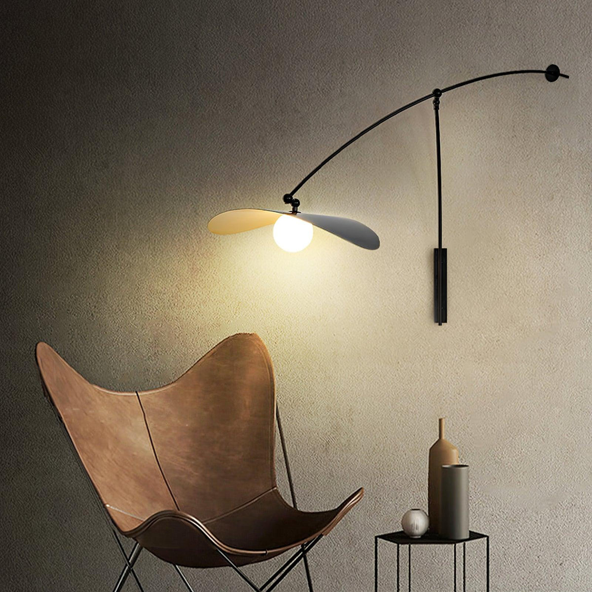 Tirove Glass Minimalist Wall Lamp