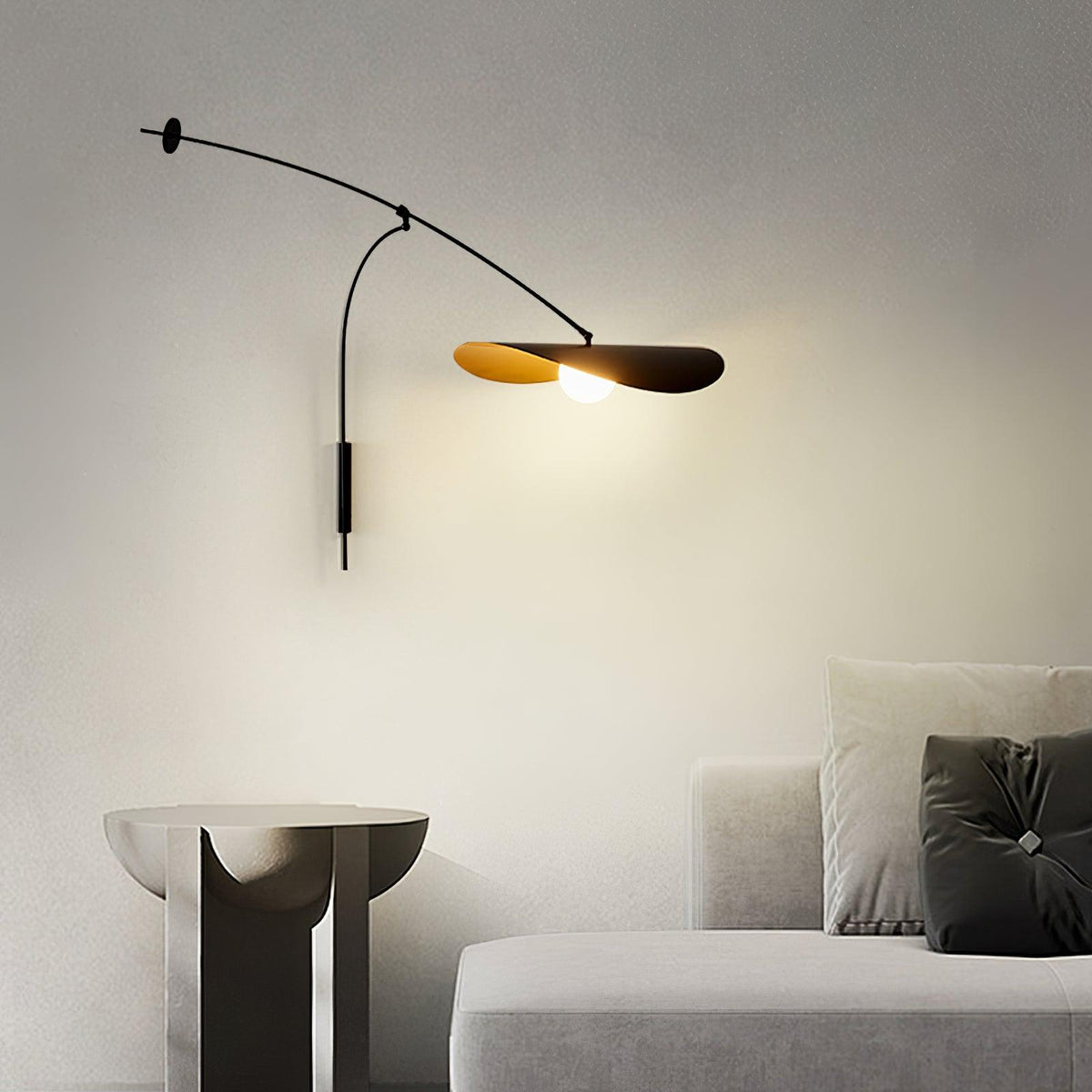 Tirove Glass Minimalist Wall Lamp