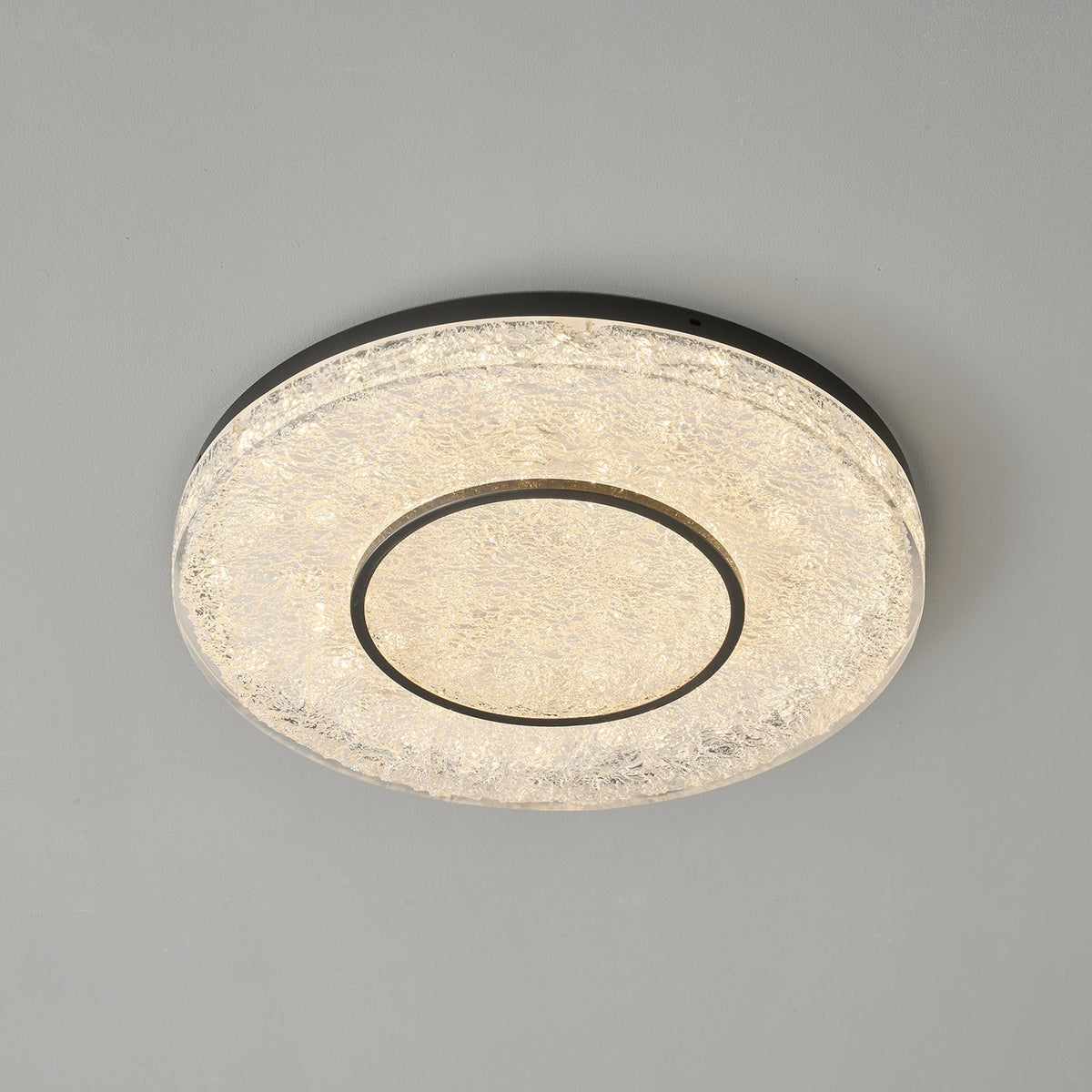 Auraora Ceiling Lamp Mysterious Circle Brass Resin
