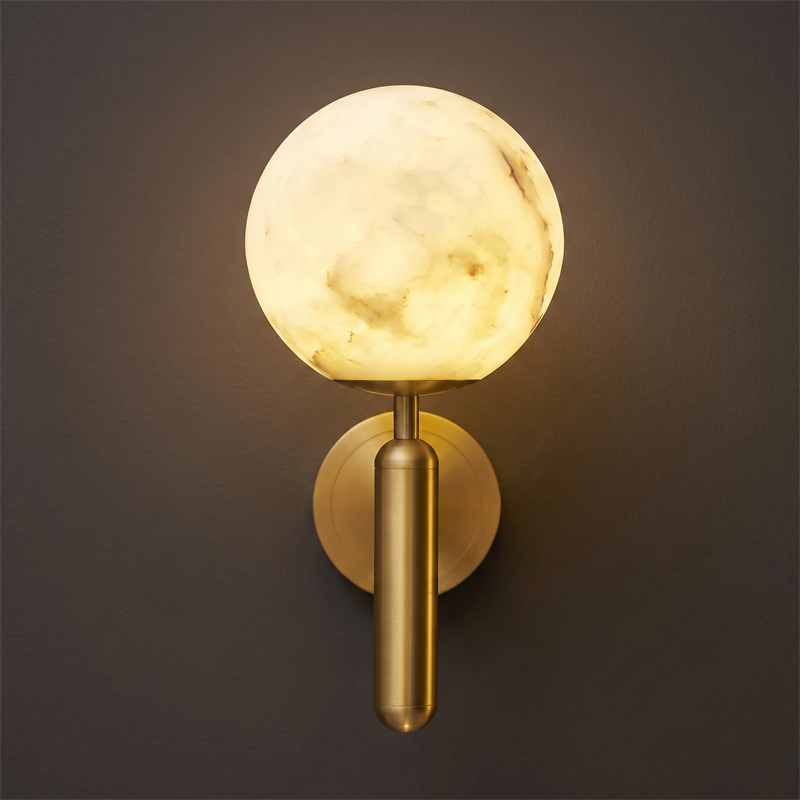 Ensha Alabaster Indoor Wall Light