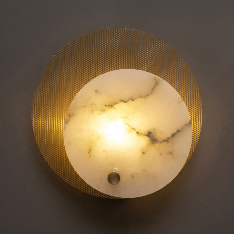 Ensha Alabaster Indoor Wall Light