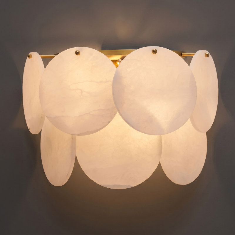 Ensha Alabaster Indoor Wall Light