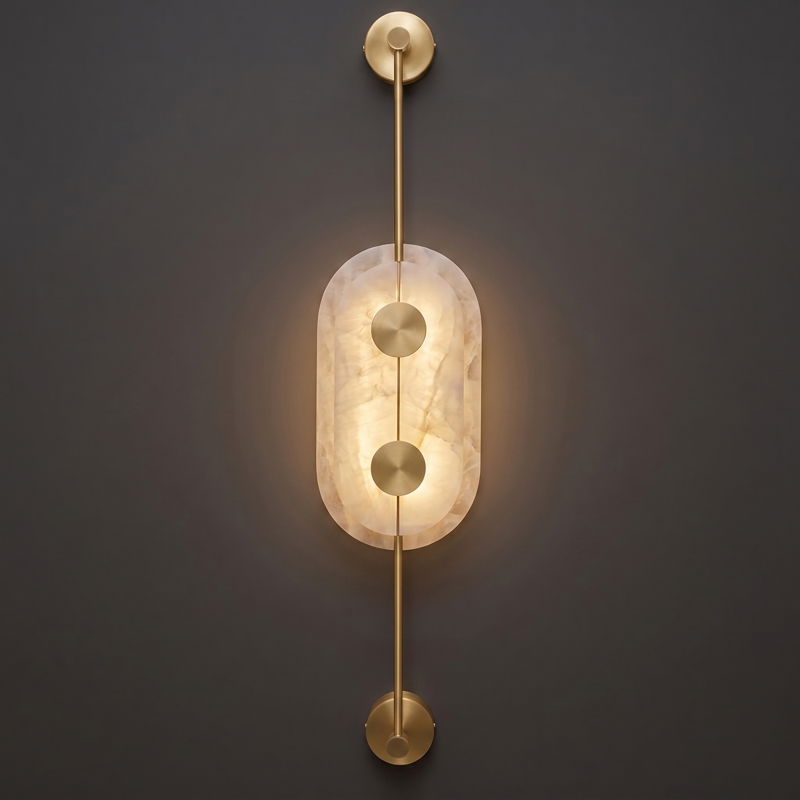 Ensha Alabaster Indoor Wall Light