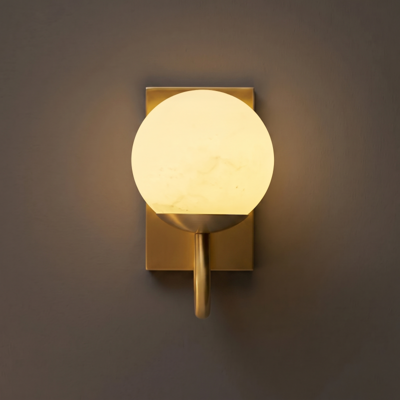 Ensha Alabaster Indoor Wall Light