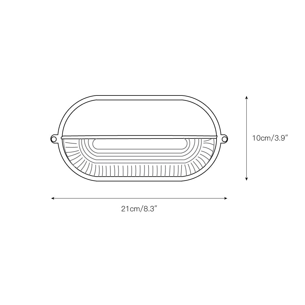 Goima Glass Outdoor Light