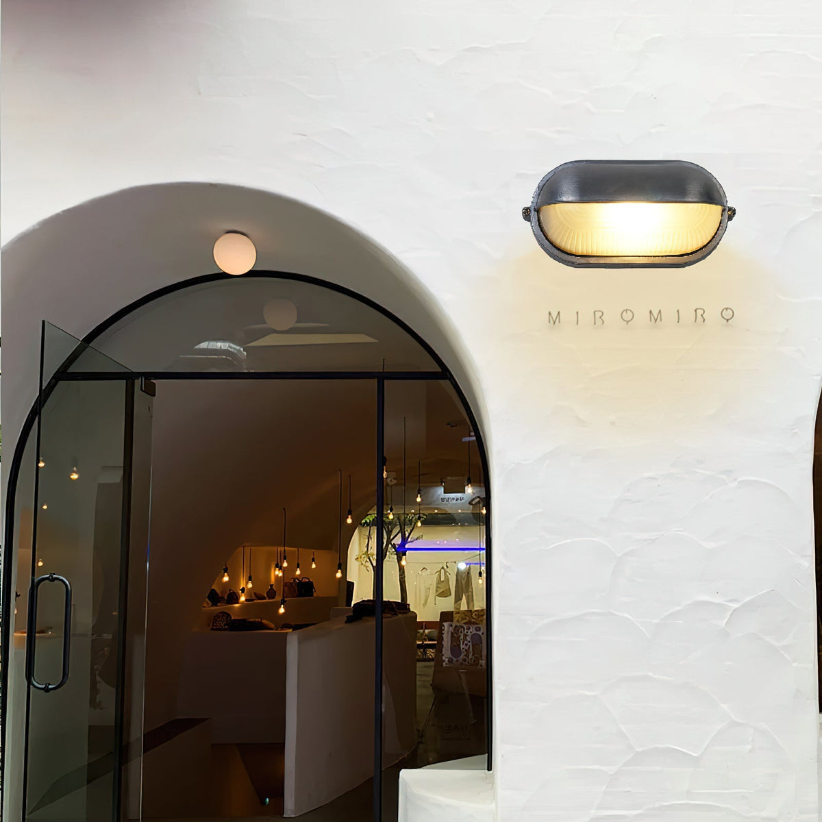 Goima Glass Outdoor Light