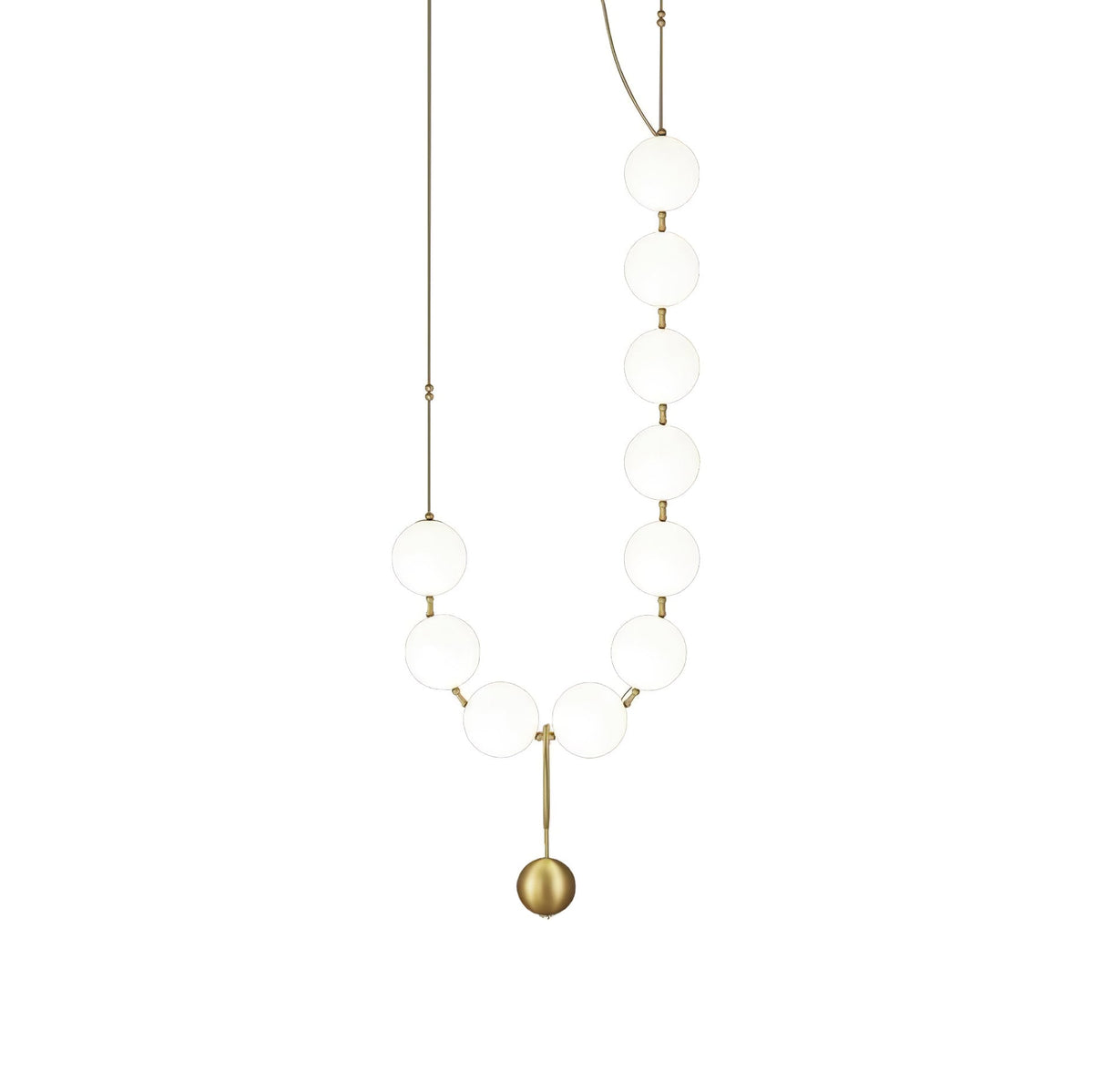 Eirinielle Pendant Lamp Necklace Glass