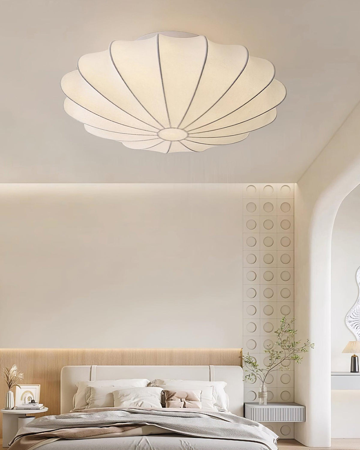 Jikai Nelson Bubble Flush Mount Ceiling Light