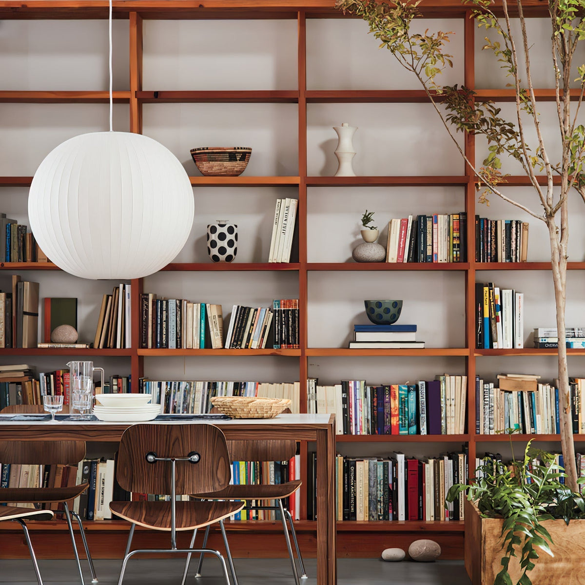 Nebula Bubble Mulberry Silk Pendant Lamp