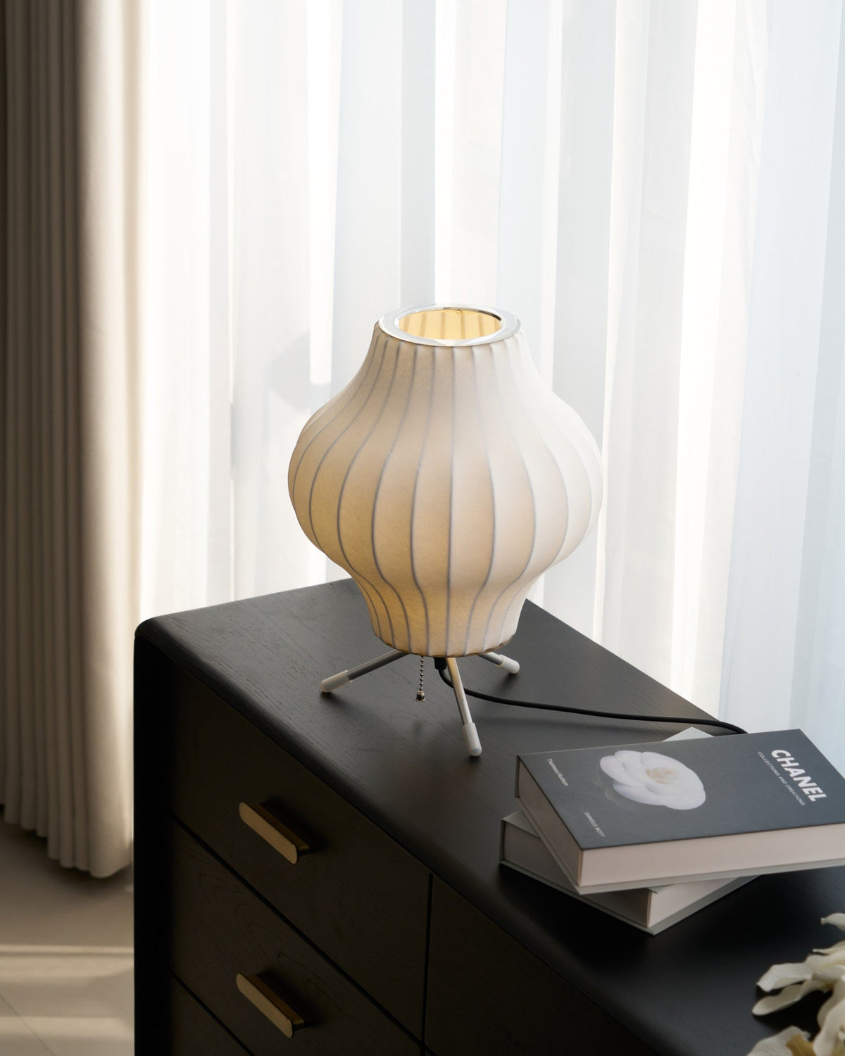 Rostix Steel Minimalist Table Lamp