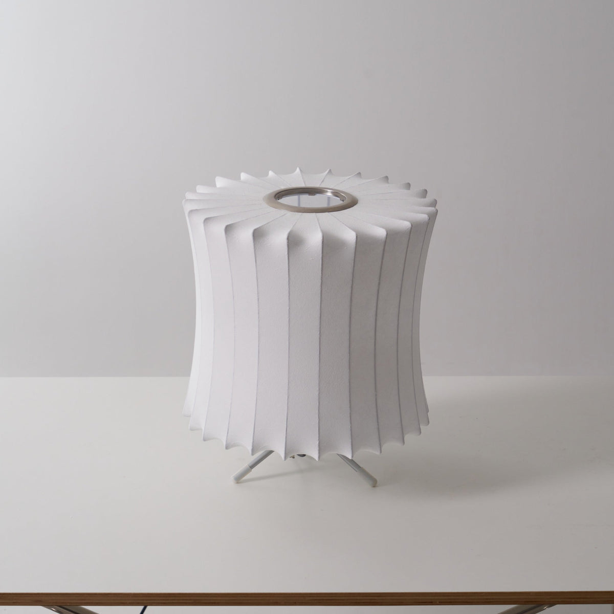 Rostix Steel Minimalist Table Lamp