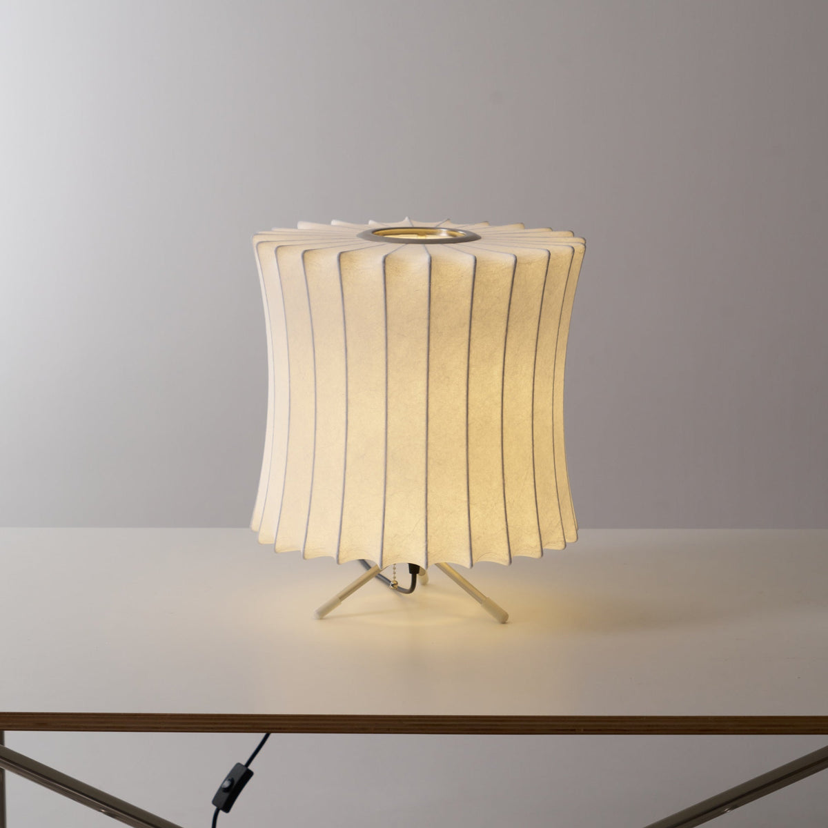 Rostix Steel Minimalist Table Lamp