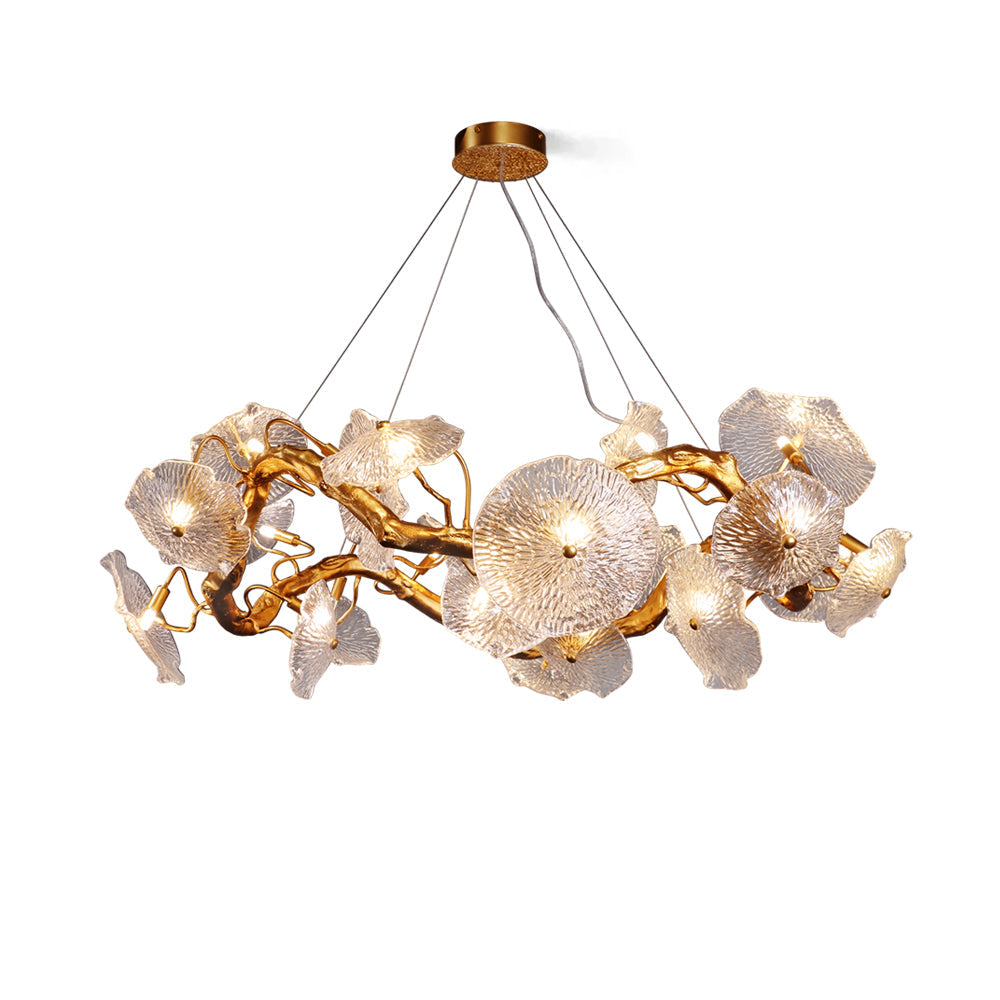 Avenhurst Lotus Glass Chandelier