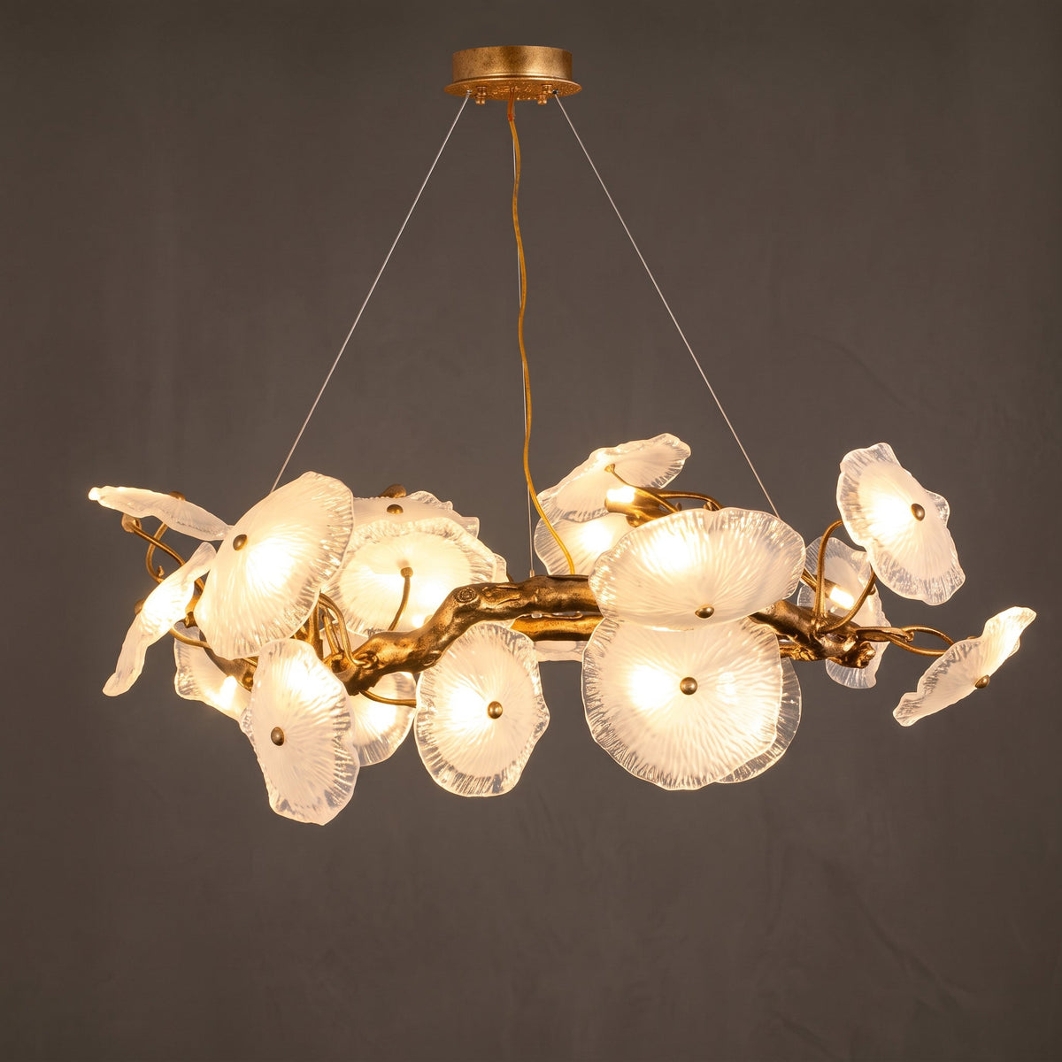 Avenhurst Lotus Glass Chandelier