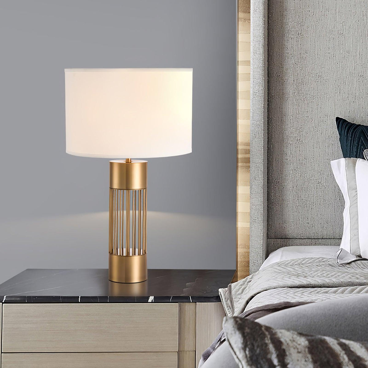 Mireira Modern Fabric Table Lamp