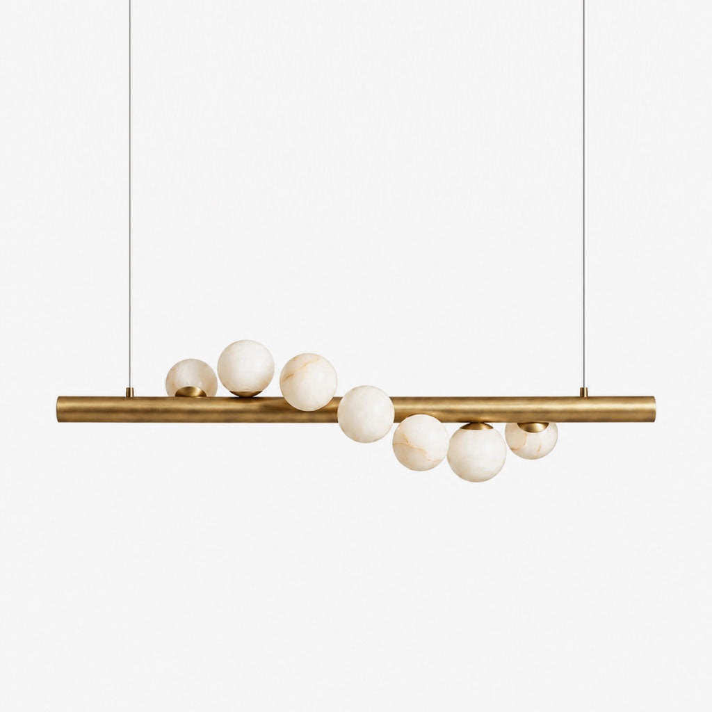 Isenford Alabaster Bar Pendant Lamp