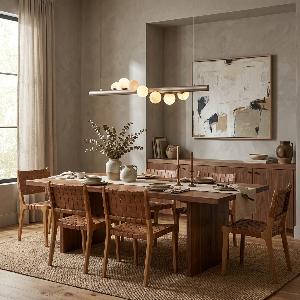 Isenford Alabaster Bar Pendant Lamp