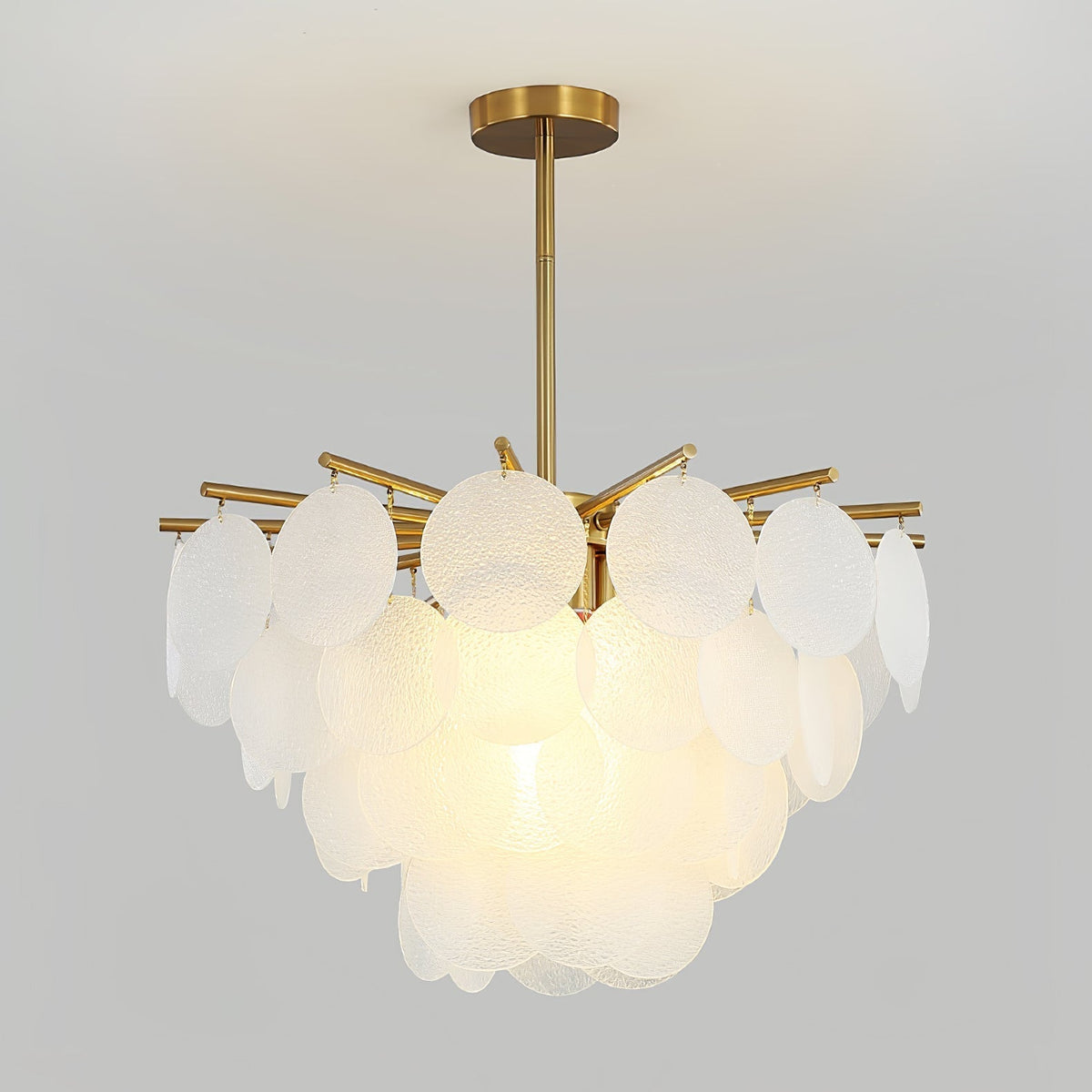 Zorven Chandelier Nimbus Glass Droplets