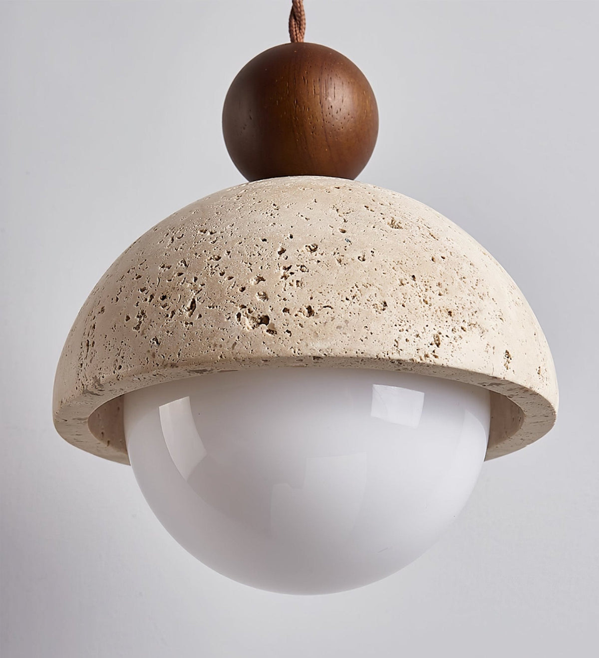 Bexn Travertine Pendant Light