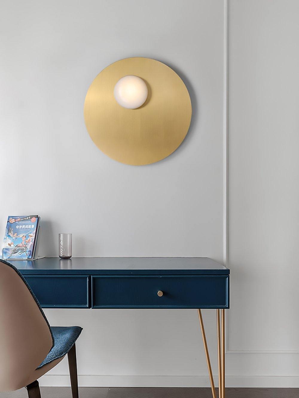 Ivsolion Modern Minimalist Angled Glass Sconce Wall lamp