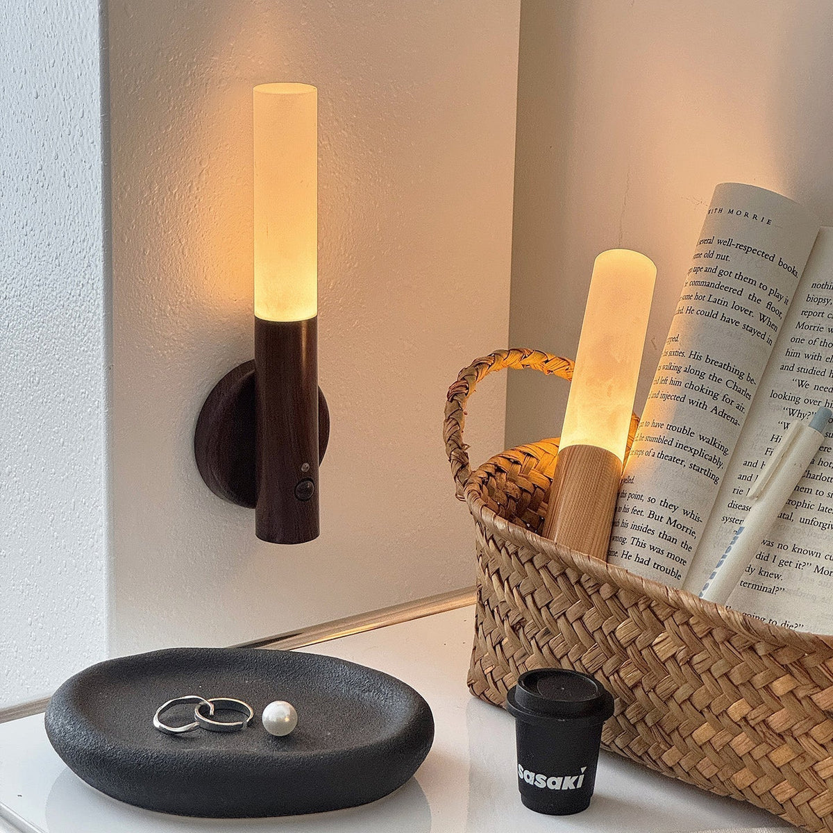 Hexl Magnet Rechargeable Wall Lamp