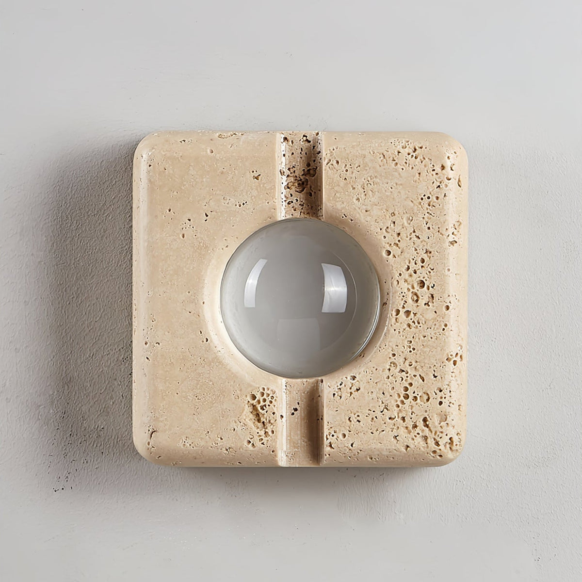 Valaora Travertine Wall Light