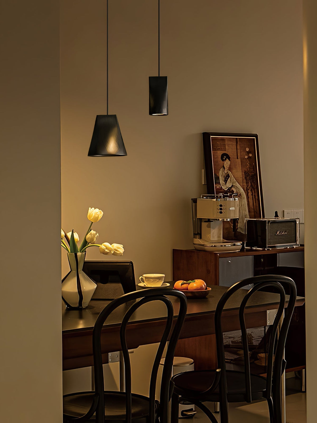 Sylorena Rustic Wood Pendant Light