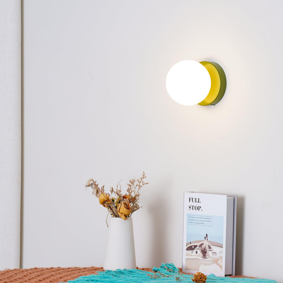 Celarella Modern Minimalist Glass Wall Lamp