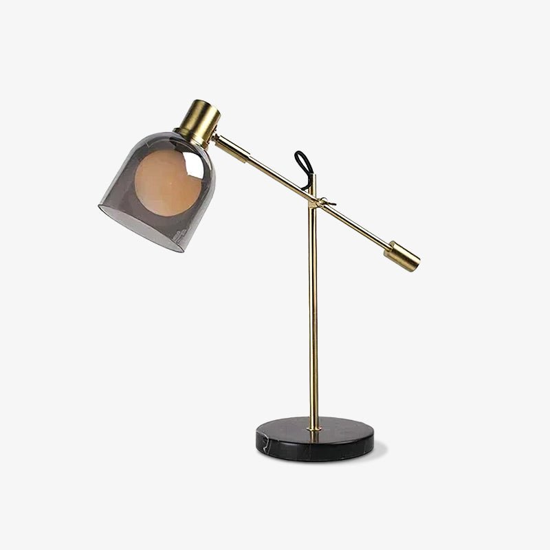 Locor Marble Industrial Table Lamp