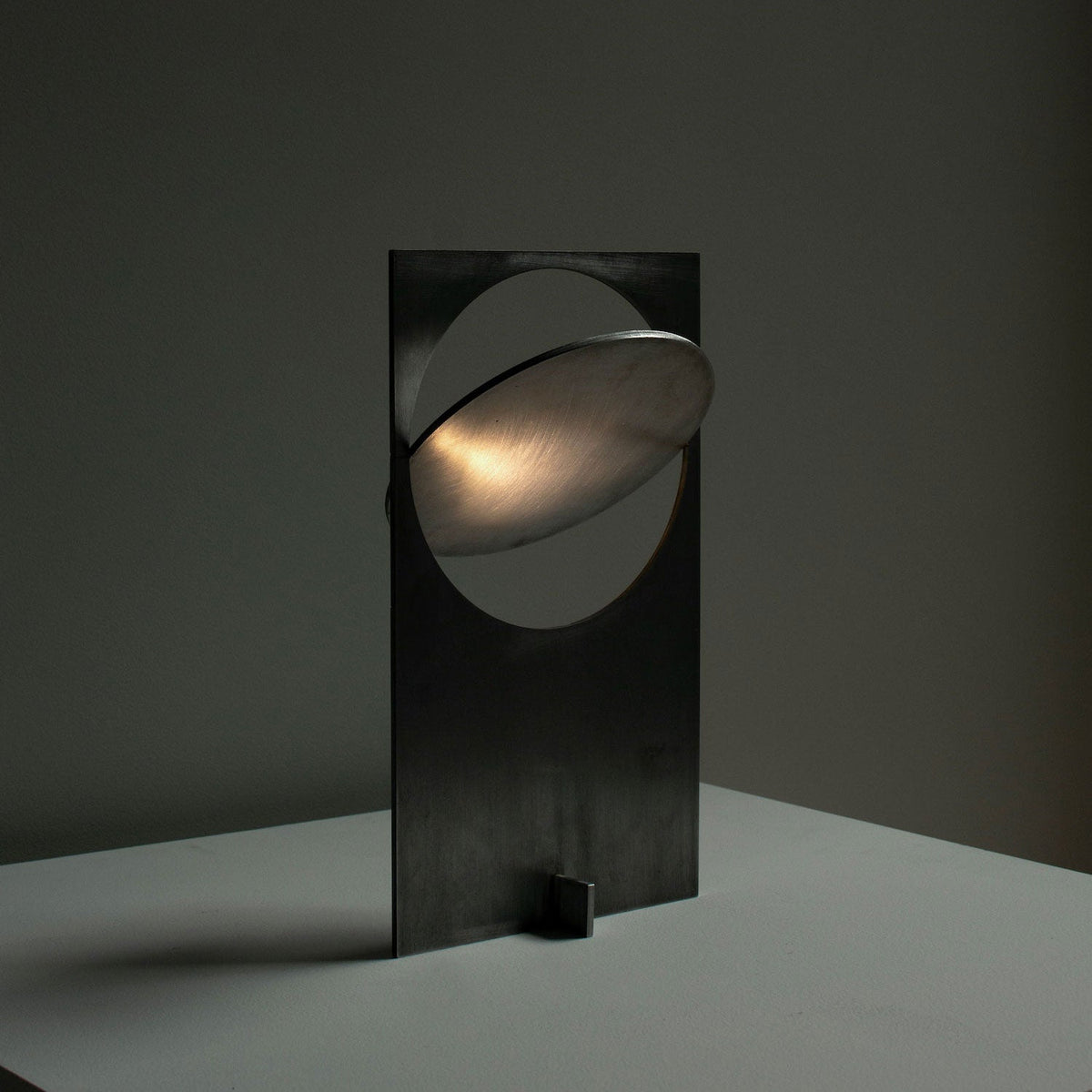 Sixor Steel Futuristic Table Lamp