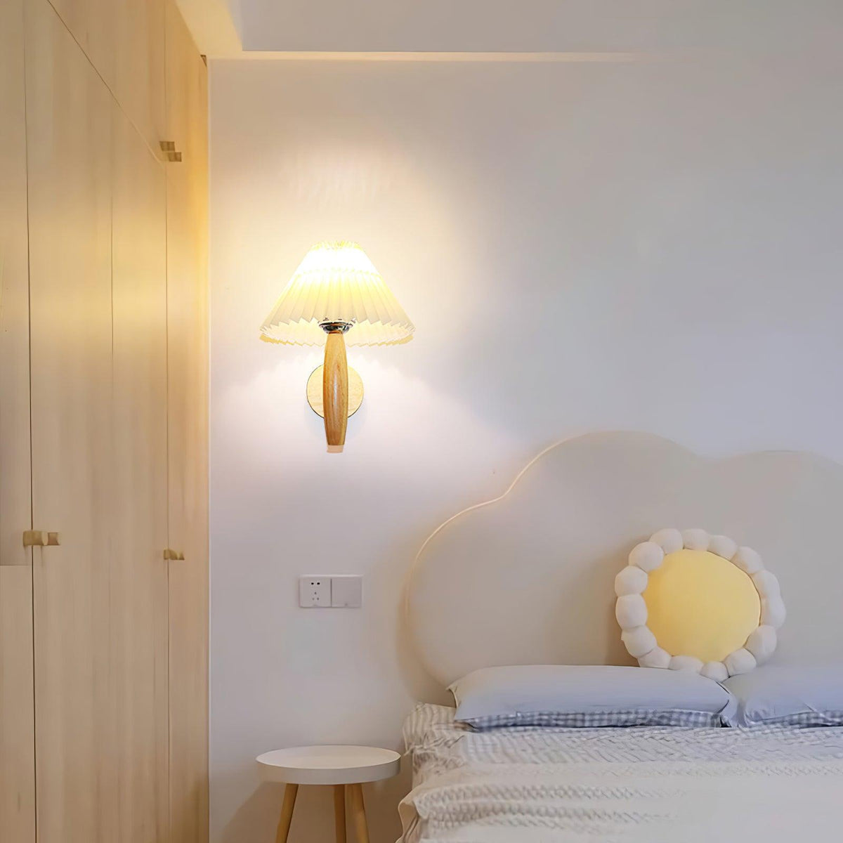 Elvivelle Modern Wood Wall Lamp