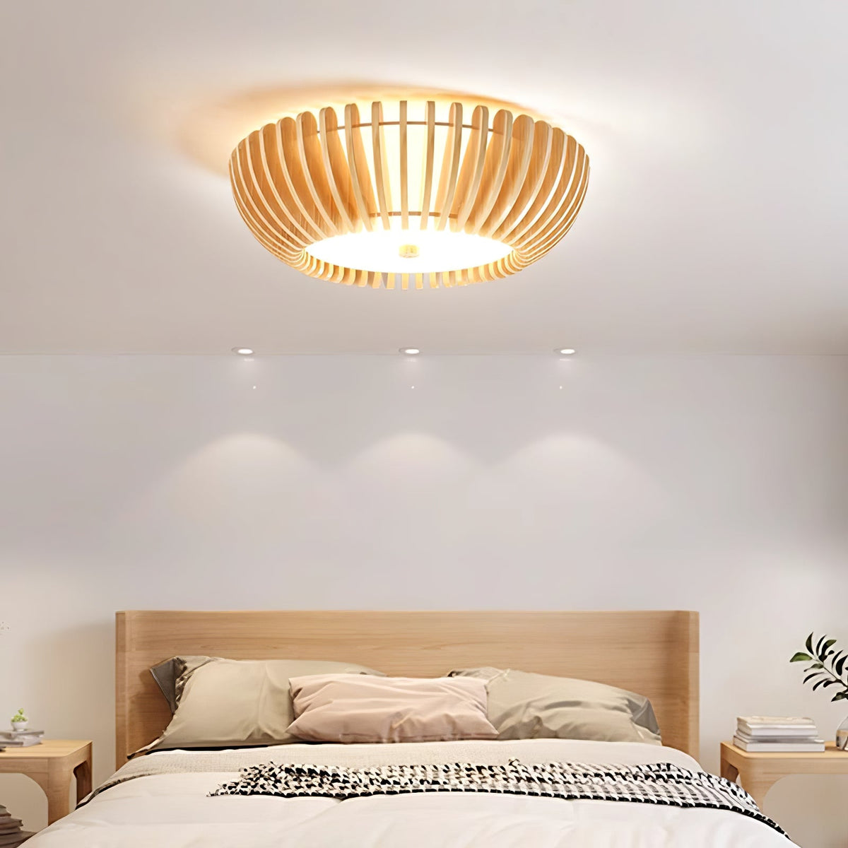 Vezorus Premium Elegance Wood Ceiling Lamp