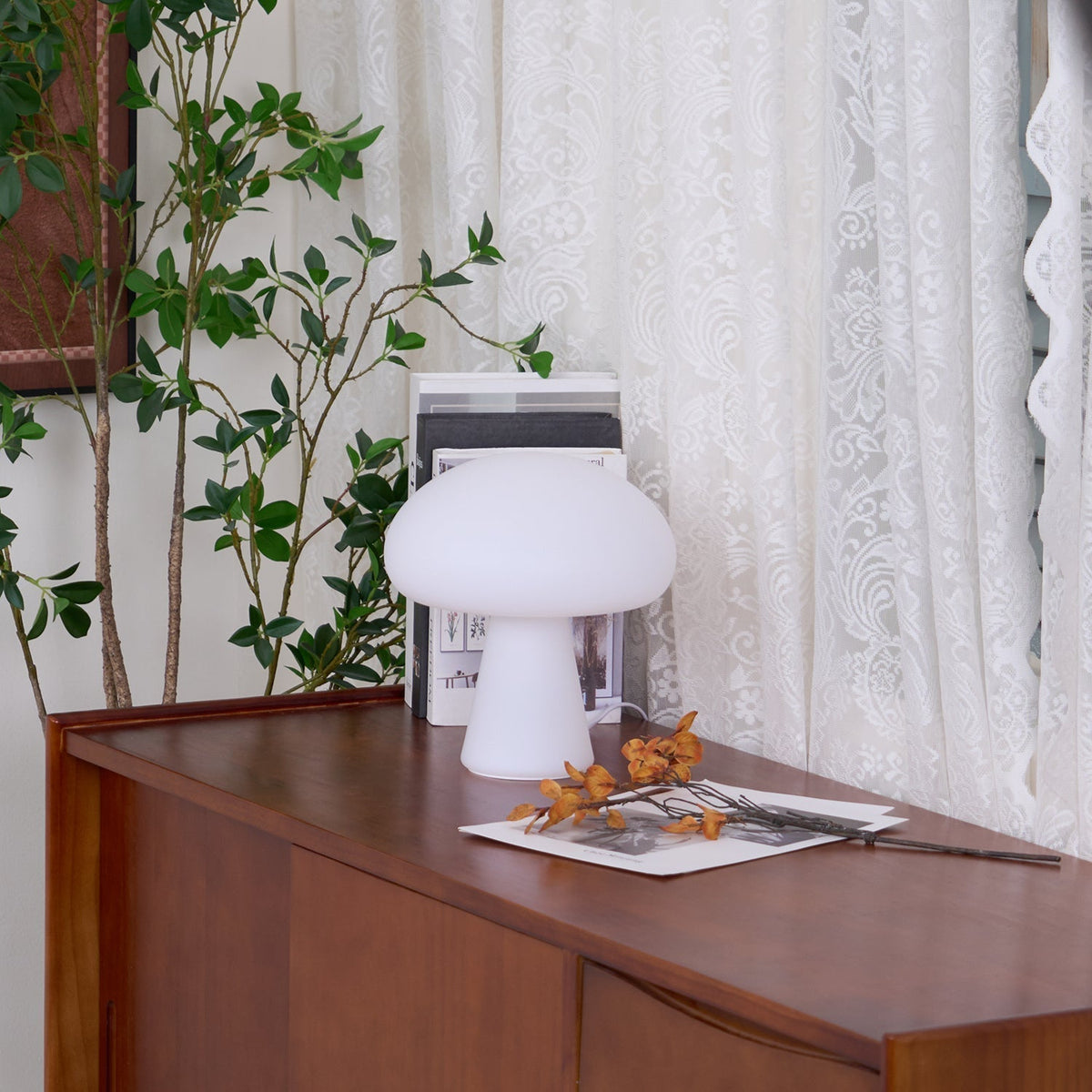 Ombra Glass Whimsical Table Lamp