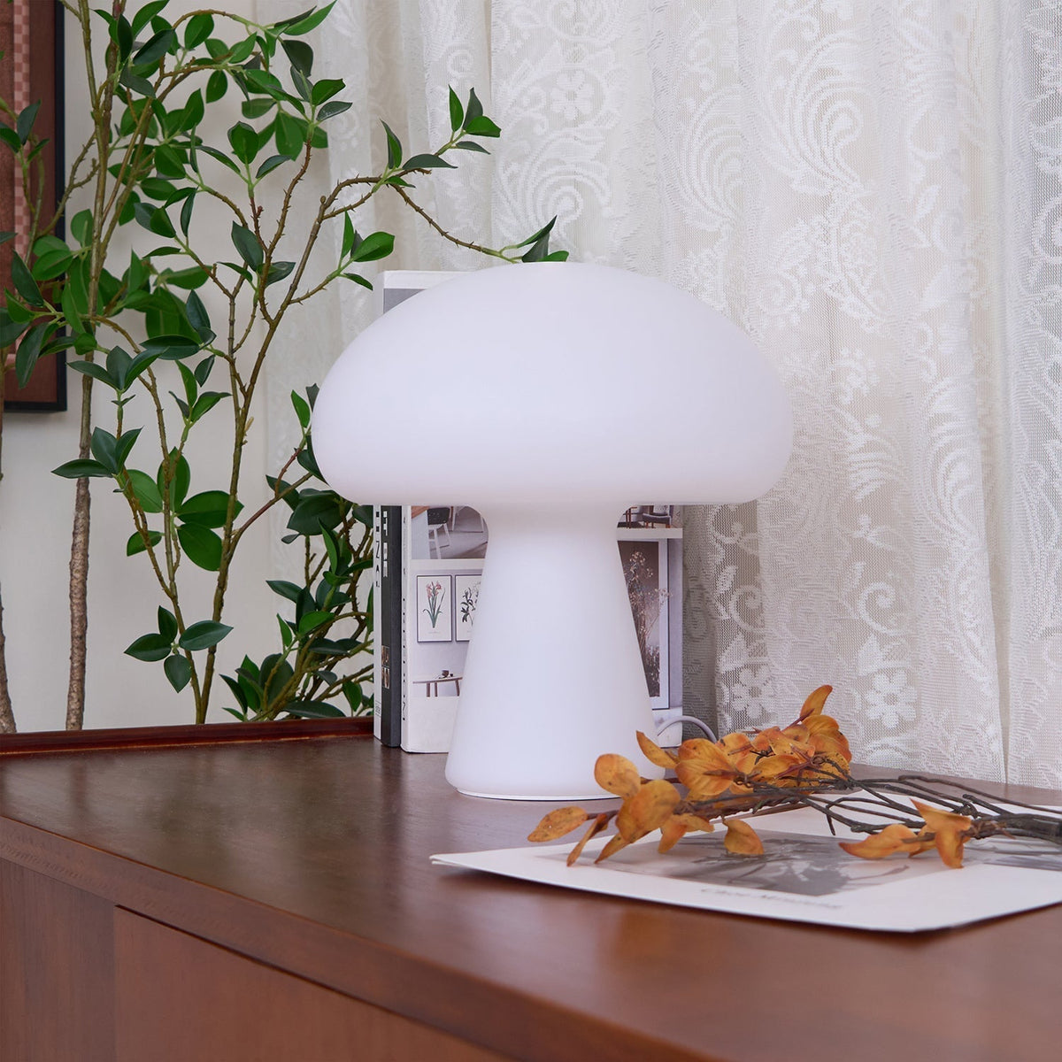 Ombra Glass Whimsical Table Lamp