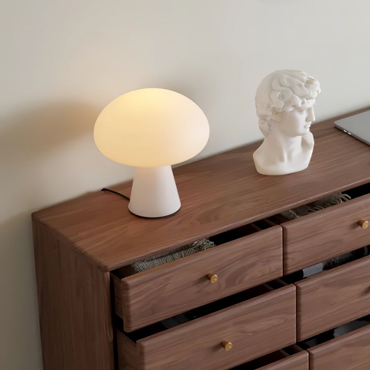 Ombra Glass Whimsical Table Lamp