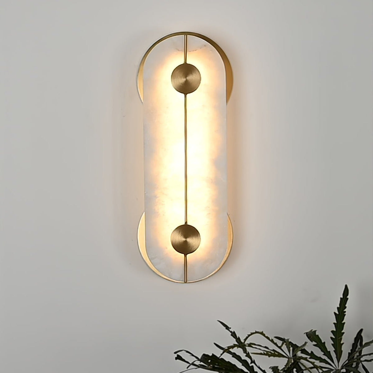 Avenireria Alabaster Wall Light