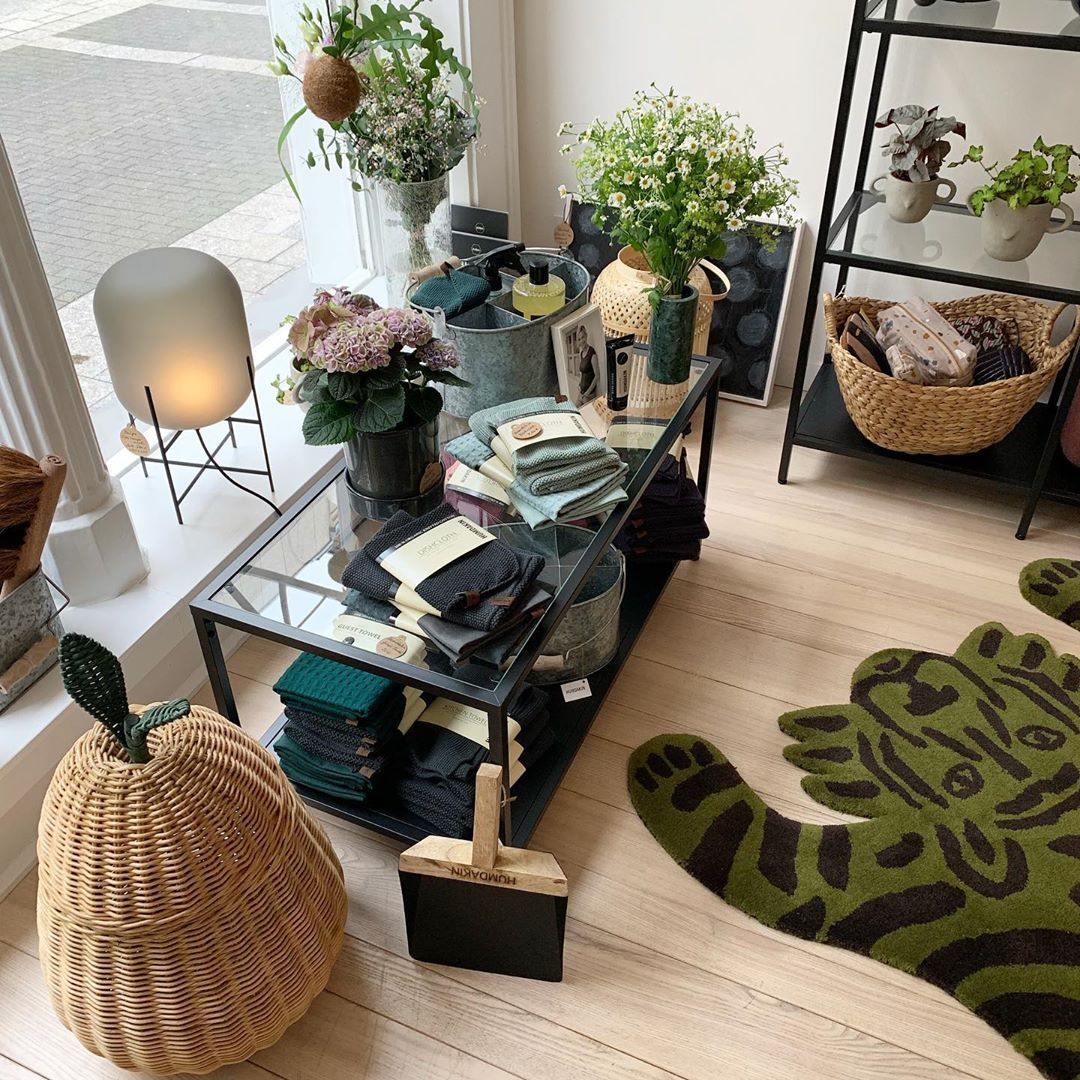 Gareth Glass Industrial Table Lamp