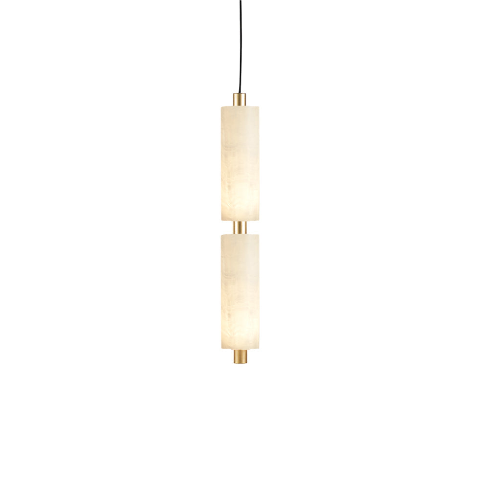 Zovarion Modern Minimalist Cluster Alabaster Pendant Light