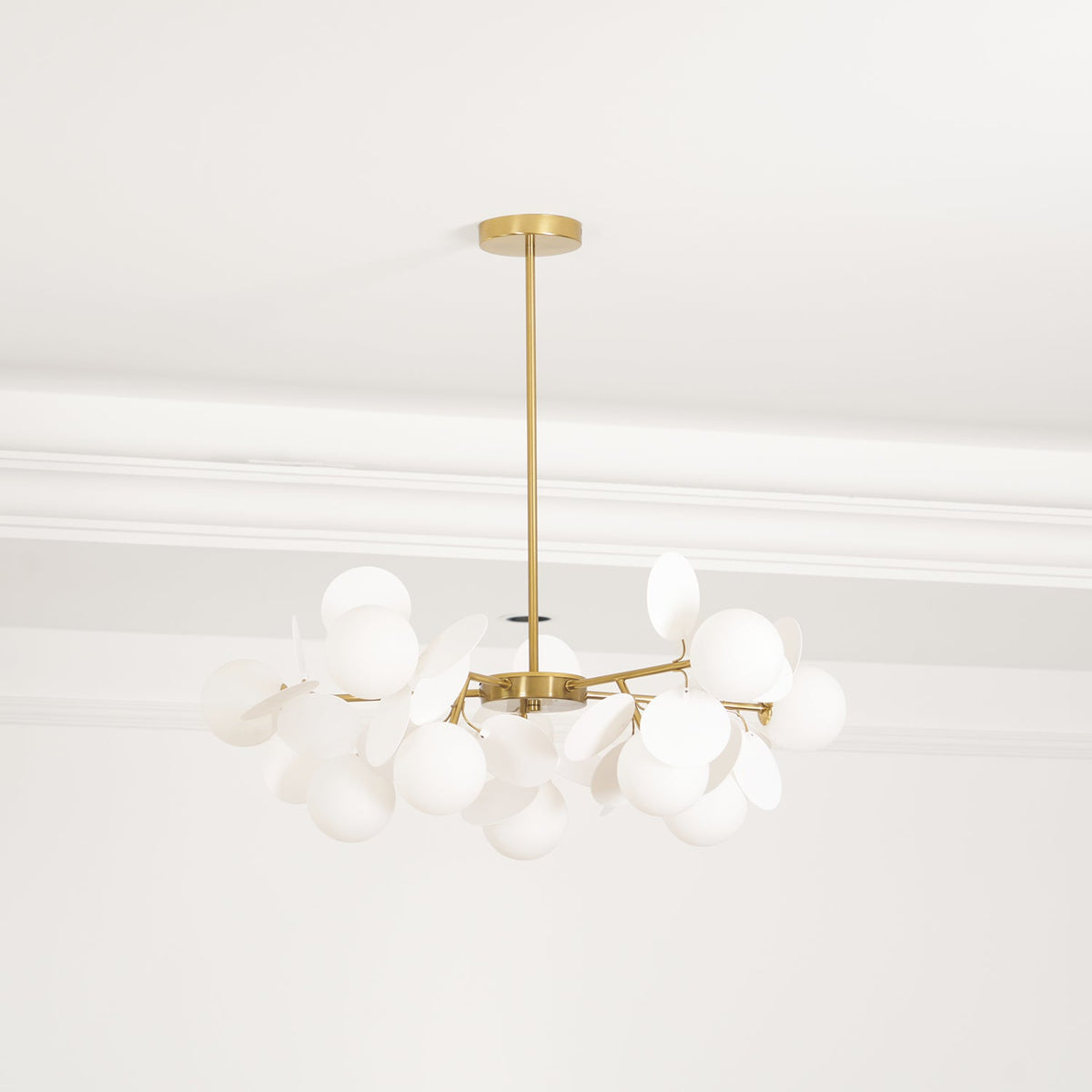 Zeon White Tree Chandelier