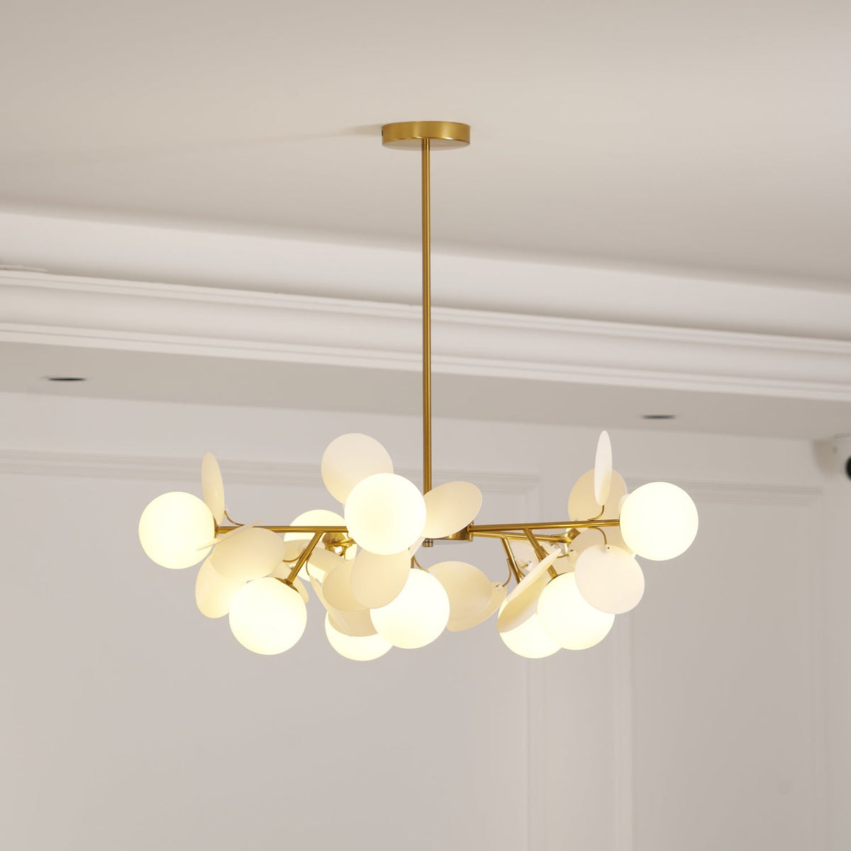 Zeon White Tree Chandelier