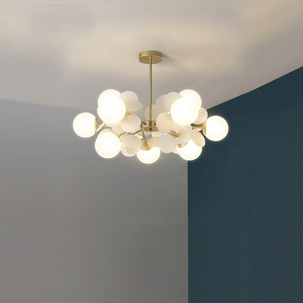 Zeon White Tree Chandelier