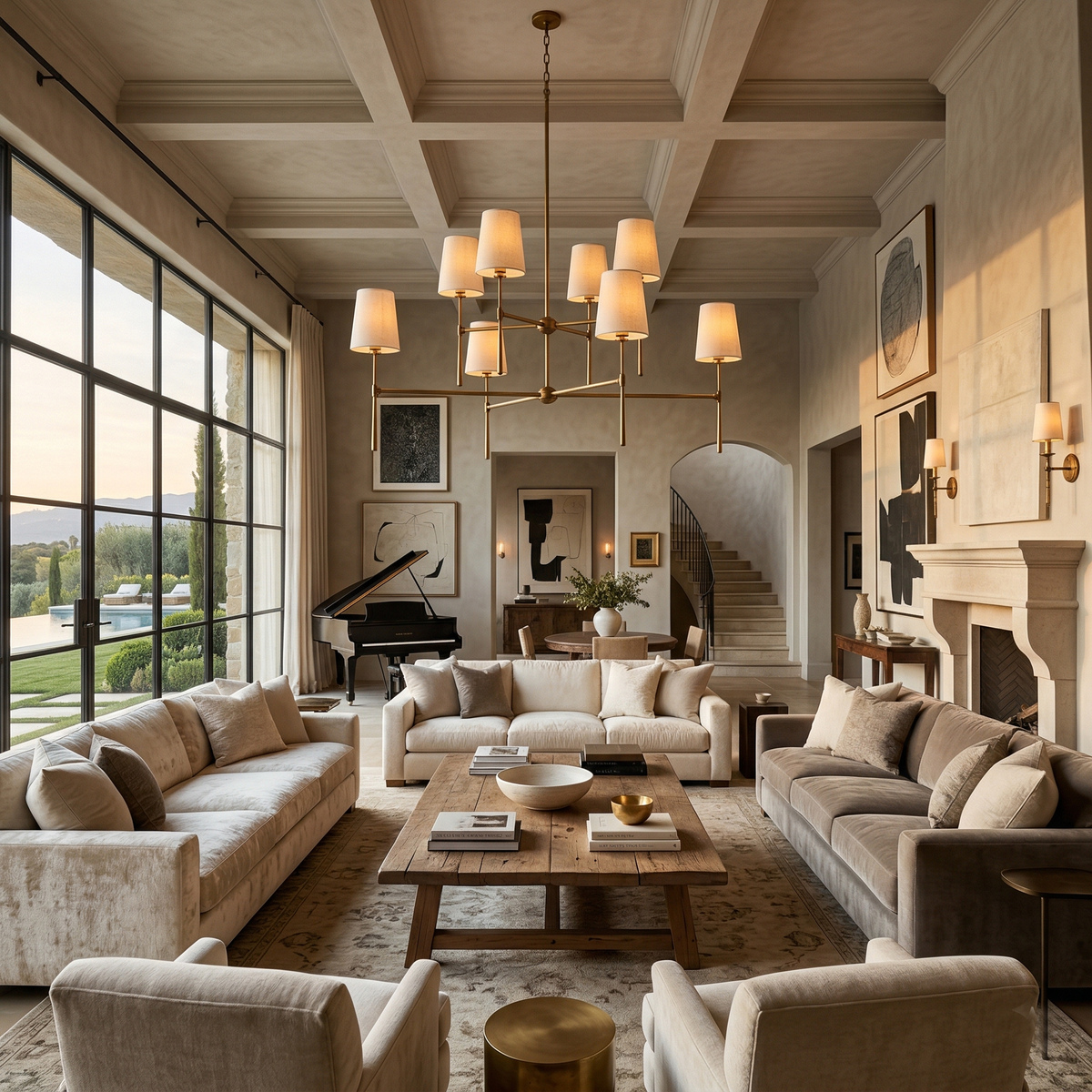 Noela Round Chandelier