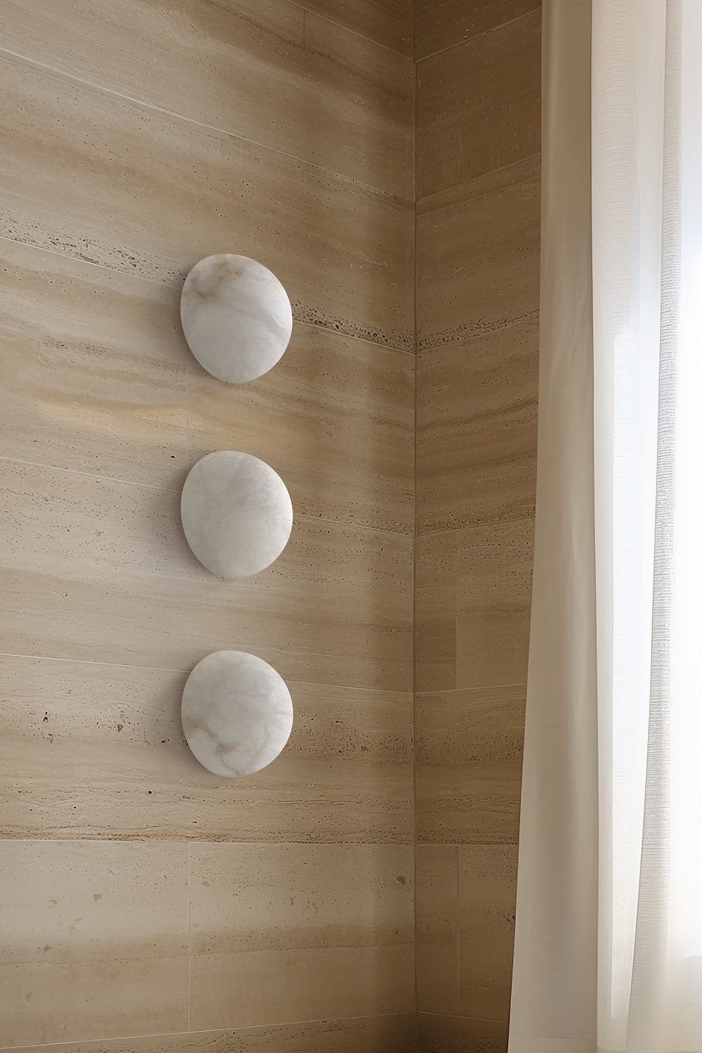 Nyraean Alabaster Wall Lamp