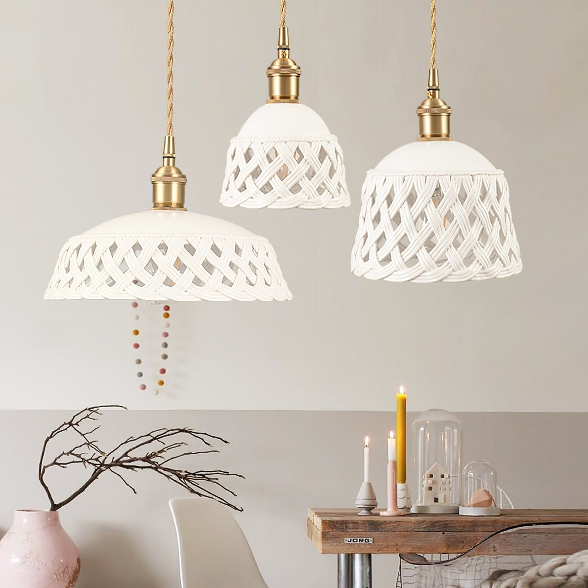 Seluna Ceramic Pendant Light