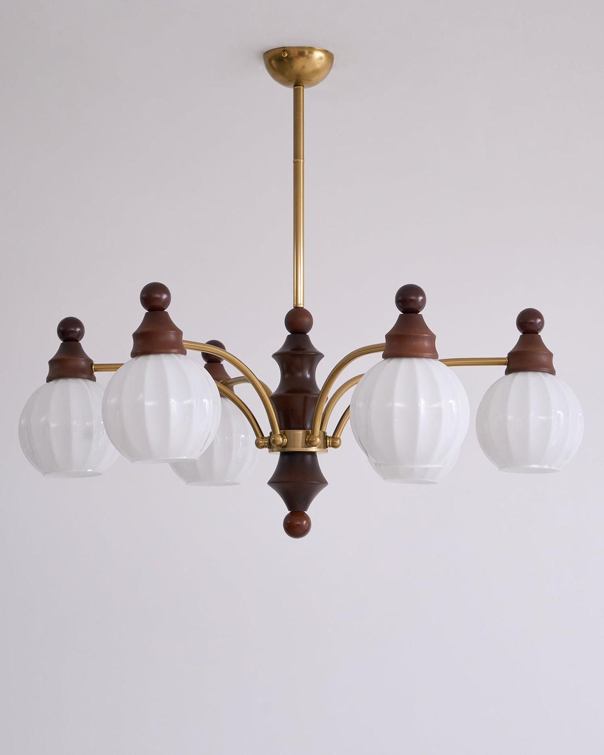 Jago Chandelier Blossom with Glass Shades