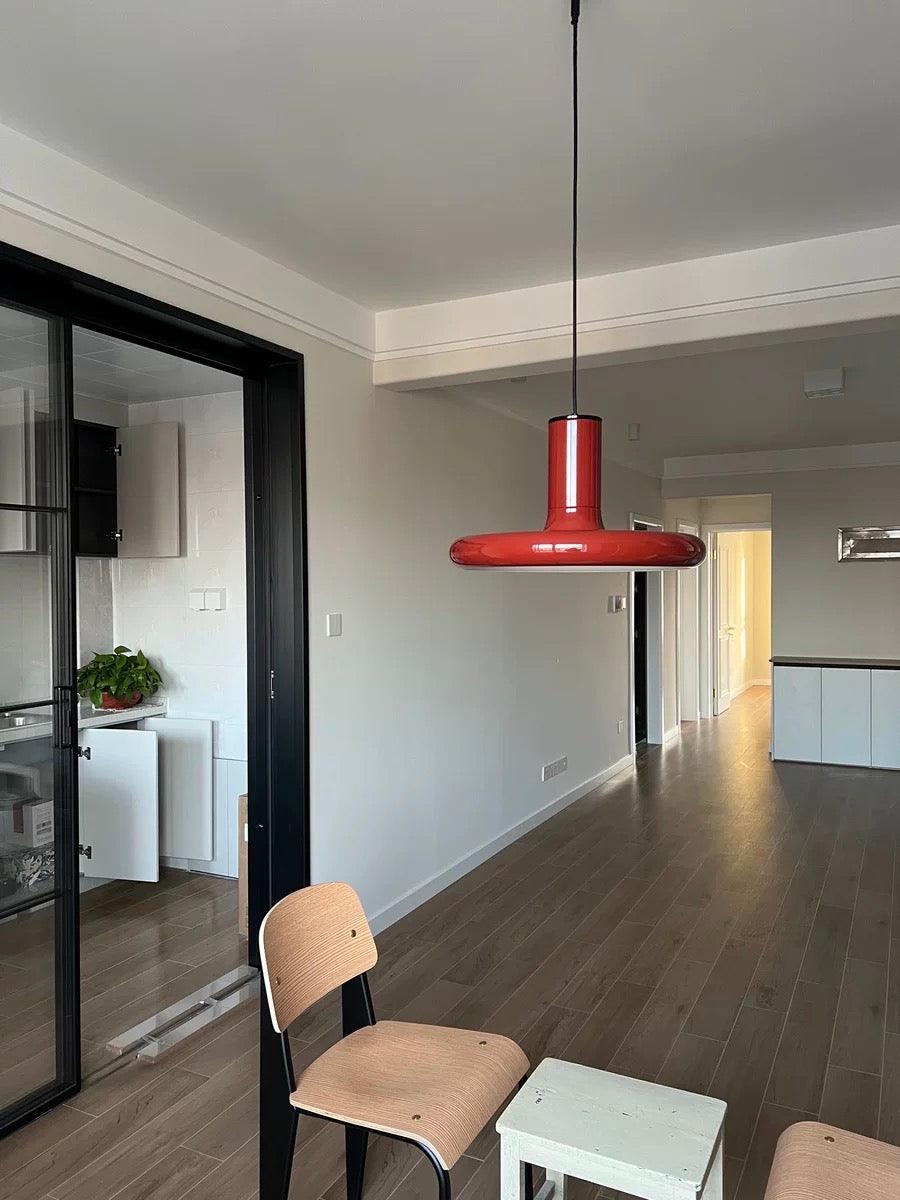 Seloz Pendant Lamp Aluminum Cylinder Disc Industrial