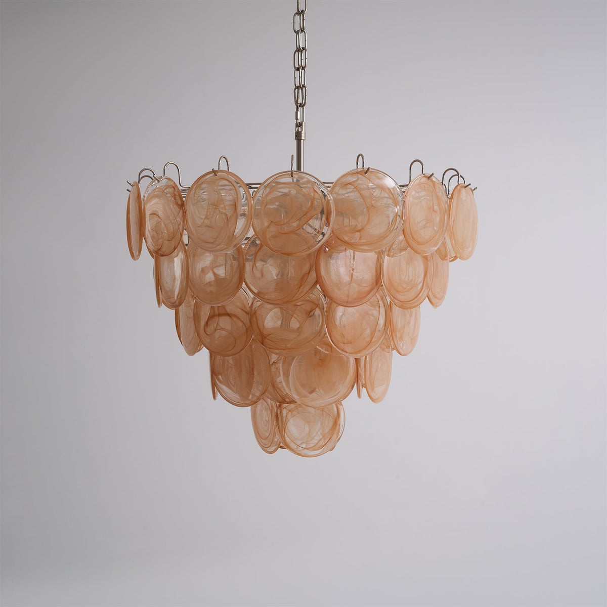 Celisira Chandelier Murano Glass Disc Classic