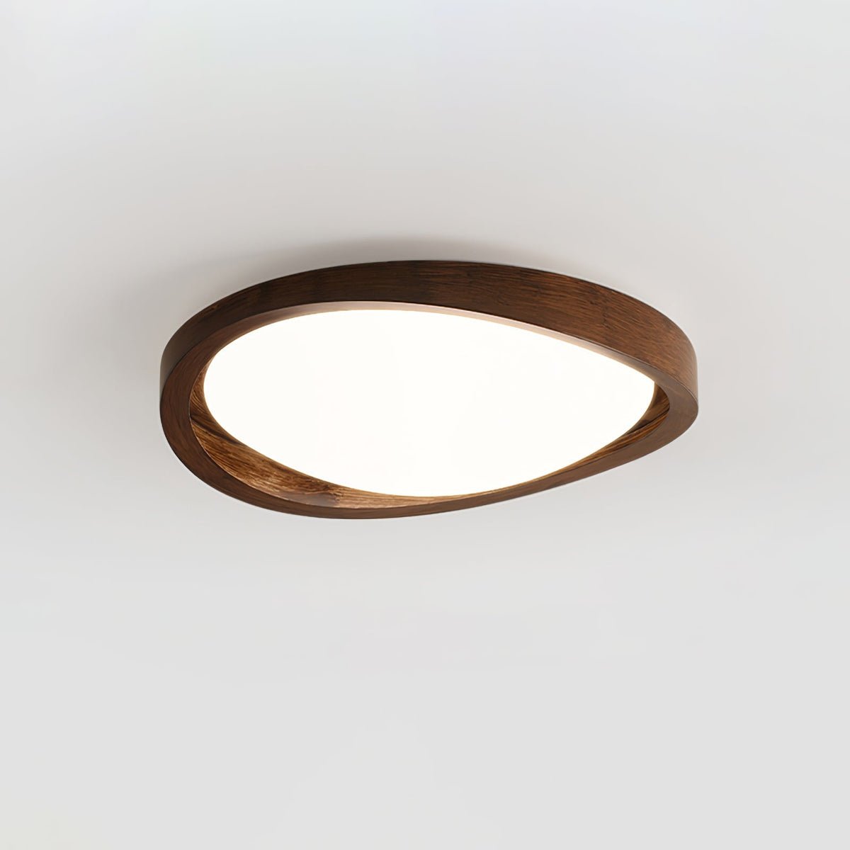 Kima Curved Edge Flush Mount Ceiling Light