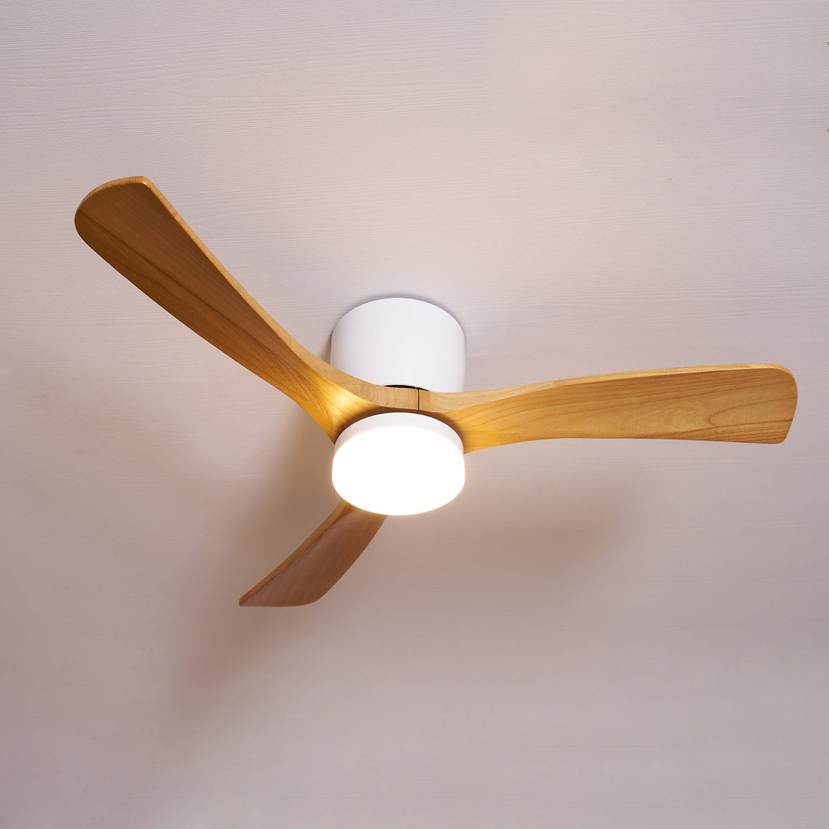 Kozia Wooden Ceiling Fan Light